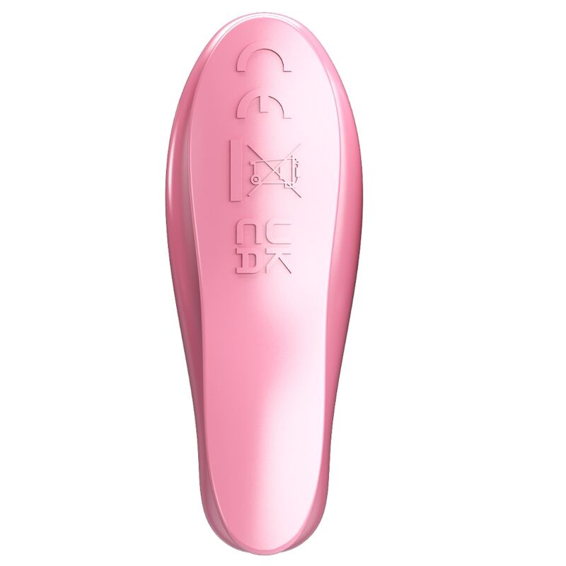 Pretty Love Leaf Vibrating Nipple Clamps Pink