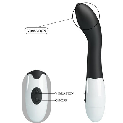 Pretty Love Bishop G-spot Vibrator Black