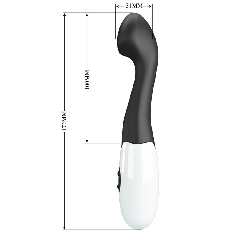 Pretty Love Charles G-spot Vibrator Black