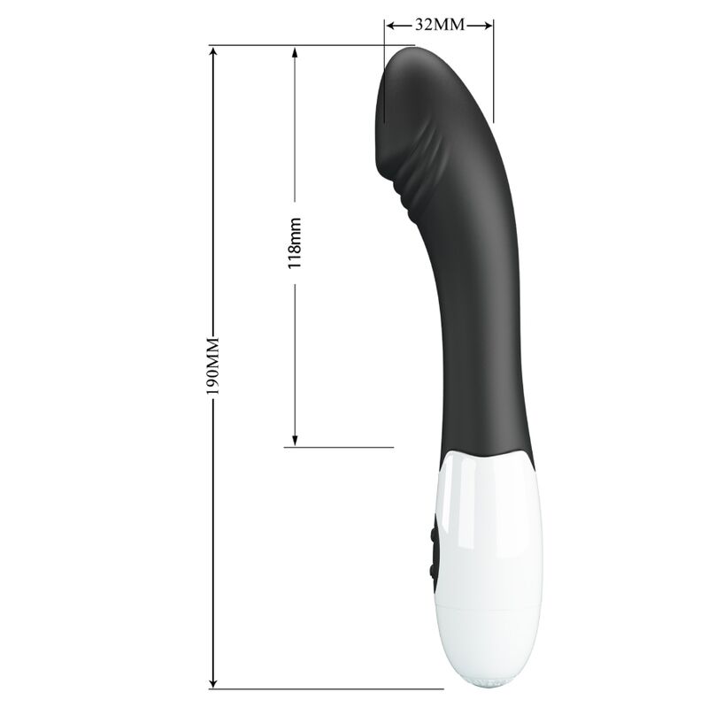 Pretty Love Elemental G-spot Vibrator Black