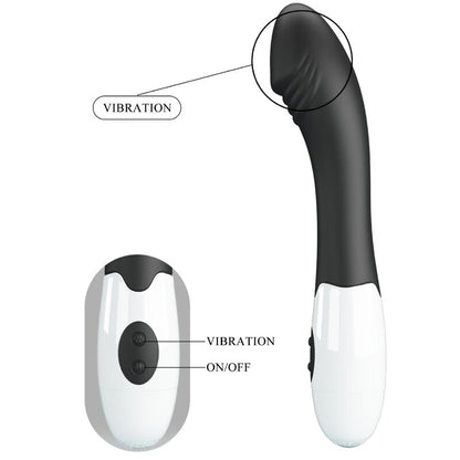 Pretty Love Elemental G-spot Vibrator Black