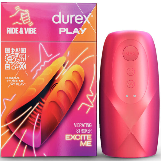 Durex Play Ride & Vibe Vibrating Penis Stroker