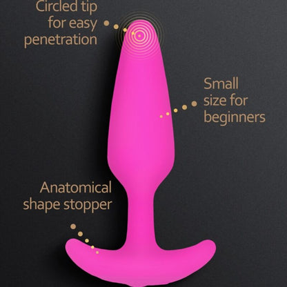 Gvibe Gplug XS Vibrating Butt Plug Pink