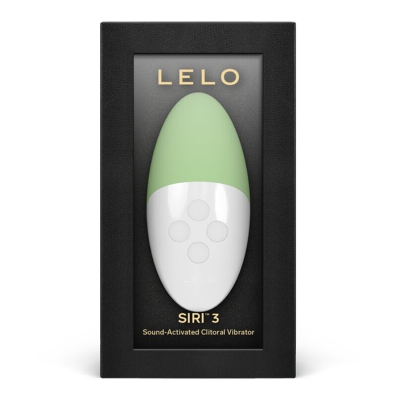 LELO Siri 3 Sound Activated Clitoral Vibrator Pistachio Cream