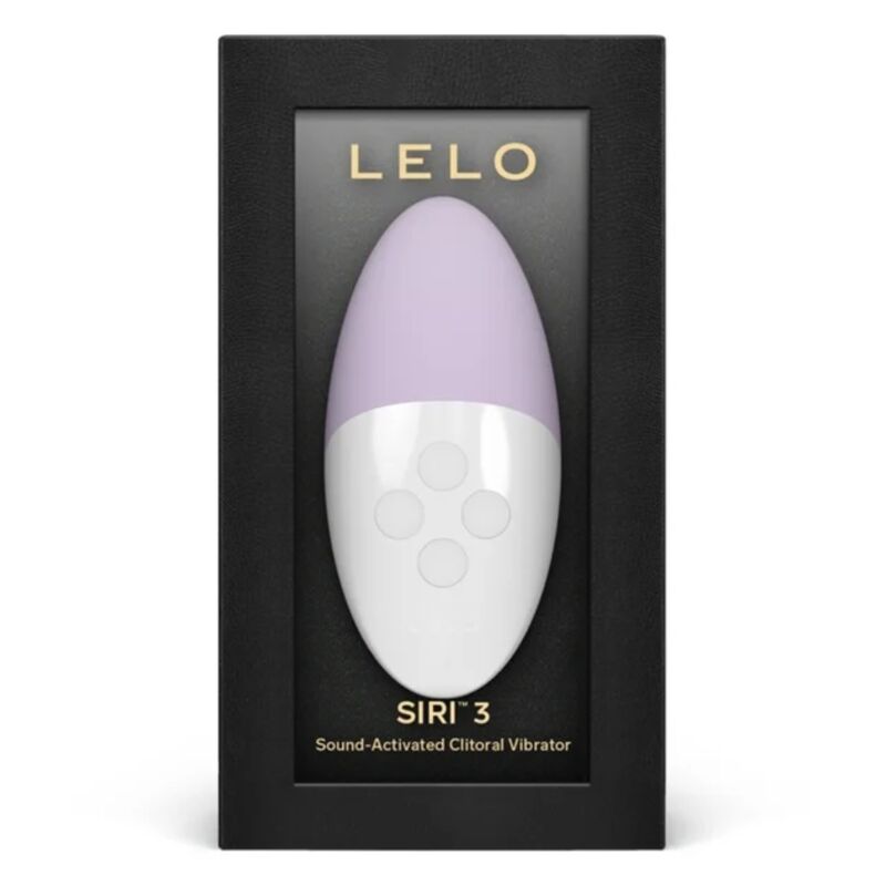 LELO Siri 3 Sound Activated Clitoral Vibrator Calm Lavender