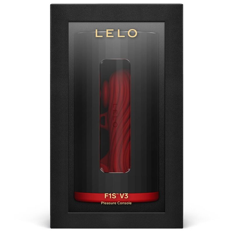 LELO F1S V3 Pleasure Console AI App Enabled Silicone Penis Masturbator Red