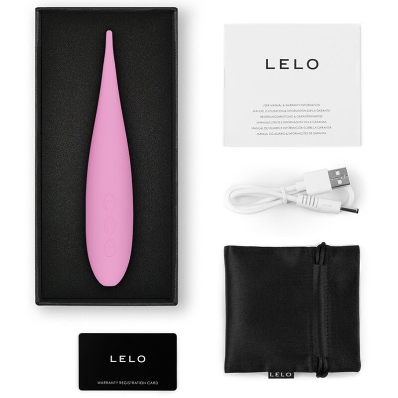 LELO Dot Travel Pinpoint Clitoral Vibrator Pink