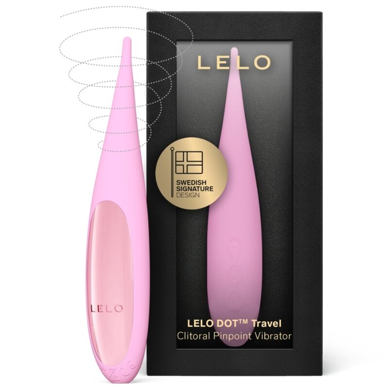 LELO Dot Travel Pinpoint Clitoral Vibrator Pink