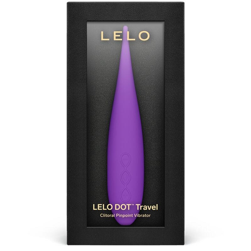 LELO Dot Travel Pinpoint Clitoral Vibrator Purple