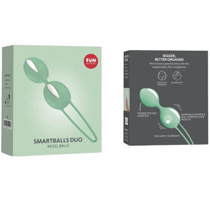 Fun Factory Smartball Duo Kegel Balls Pistachio