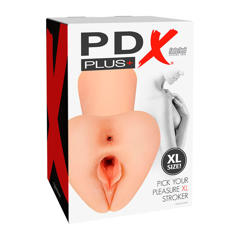 Pipedream PDX Plus Pick Your Pleasure Realistic Stroker XL Flesh