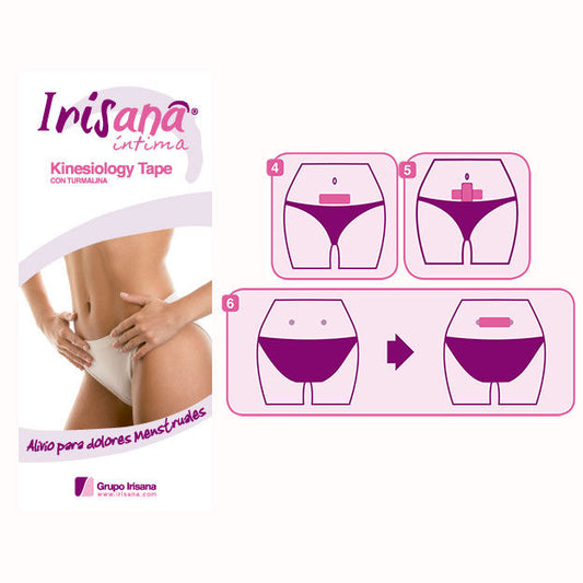 Irisana Self-adhesive Kinesiology Tape for Menstrual Cramps