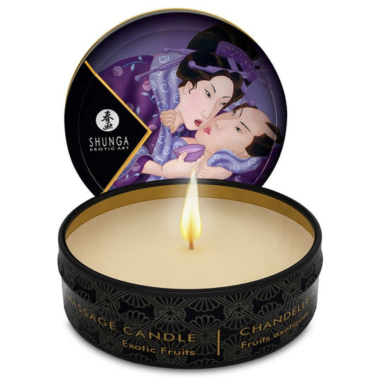 Shunga Mini Massage Candle Exotic Fruits 30ml