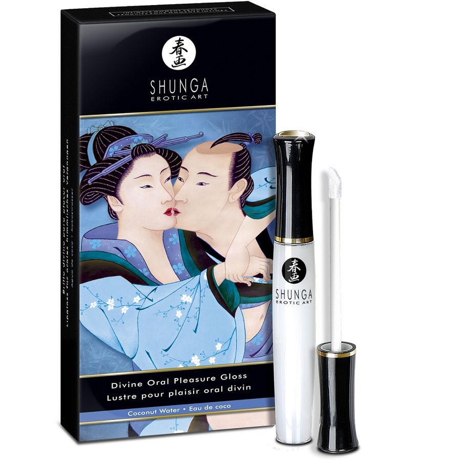 Shunga Divine Oral Pleasure Gloss Coconut 10ml