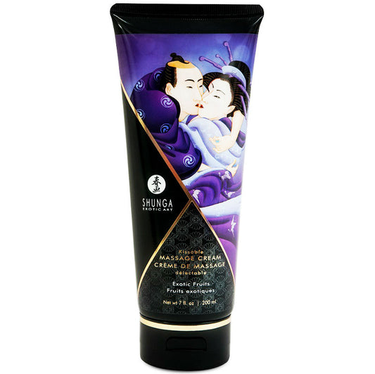 Shunga Kissable Massage Cream Exotic Fruits 200ml