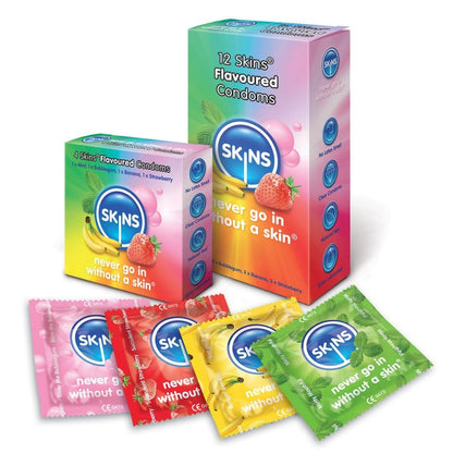 Skins Condoms Flavours 12 Pack