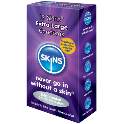 Skins Condoms Extra Large 12 Pack