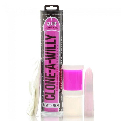 Clone A Willy DIY Homemade Dildo Clone Kit Glow In The Dark Pink