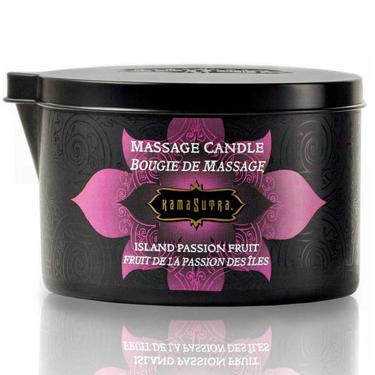 Kama Sutra Ignite Massage Oil Candle Island Passion Berry