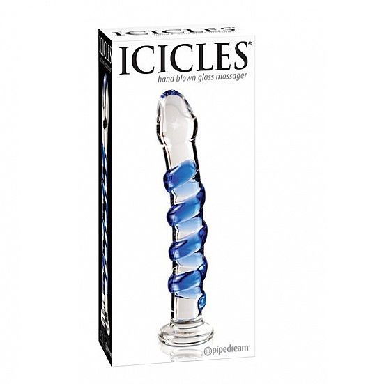 Icicles 05 Glass Dildo