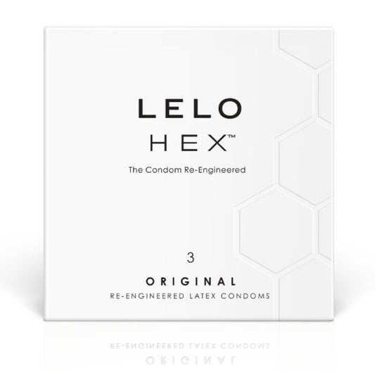 LELO HEX Condoms 3 Pack