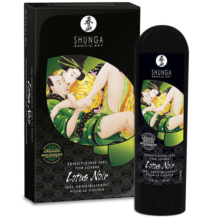 Shunga Lotus Noir Sensitizing Gel 60ml