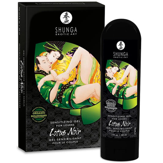 Shunga Lotus Noir Sensitizing Gel 60ml