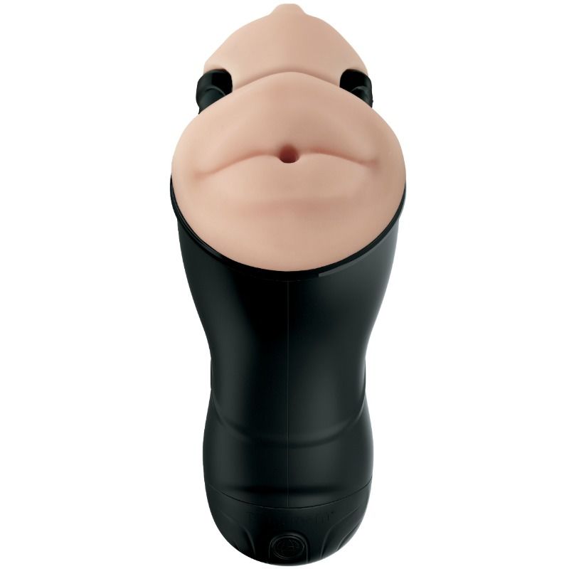 PDX Elite Double Penetration Vibrating Penis Stroker