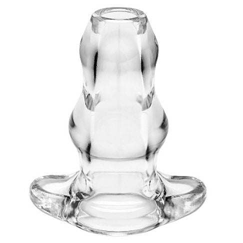 Perfect Fit Double Tunnel Butt Plug Medium Clear