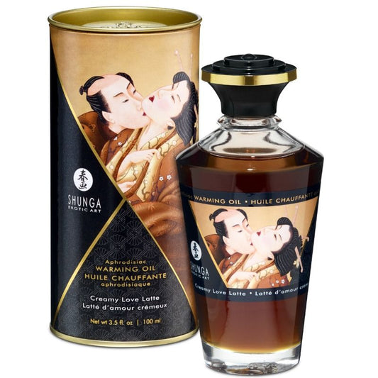 Shunga Aphrodisiac Warming Oil Creamy Love Latte 100ml