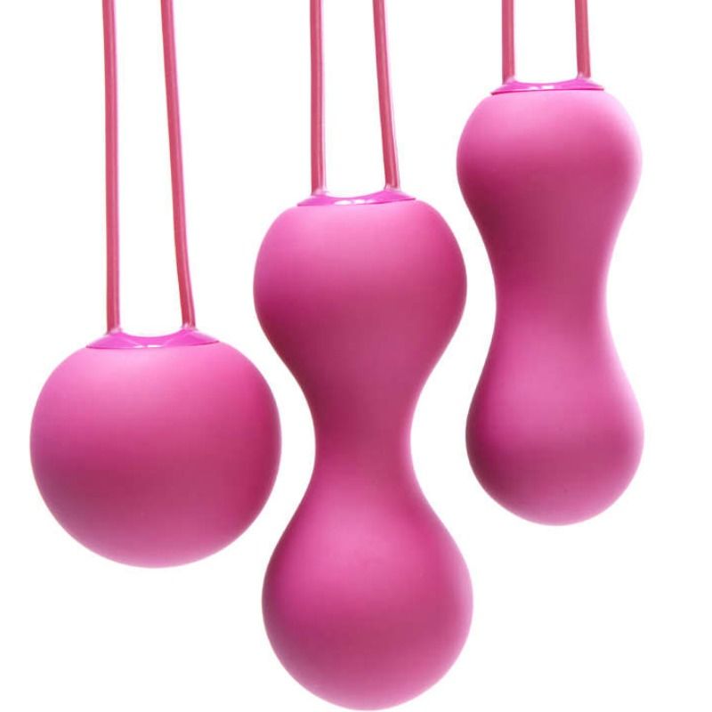 Je Joue Ami 3 Step Kegel Training Set Fuchsia