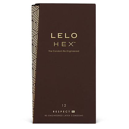 LELO HEX Respect XL Condoms 12 Pack