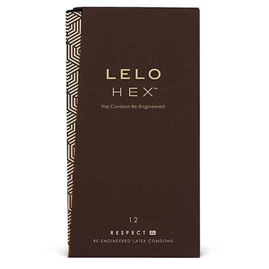 LELO HEX Respect XL Condoms 12 Pack