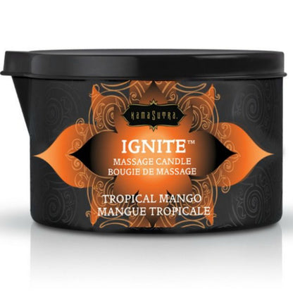 Kama Sutra Ignite Massage Oil Candle Tropical Mango