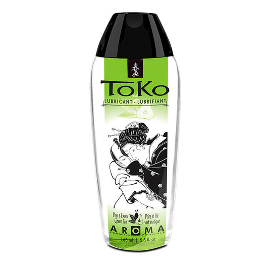 Shunga Toko Aroma Water Based Lubricant Pear & Exotic Green Tea 165ml