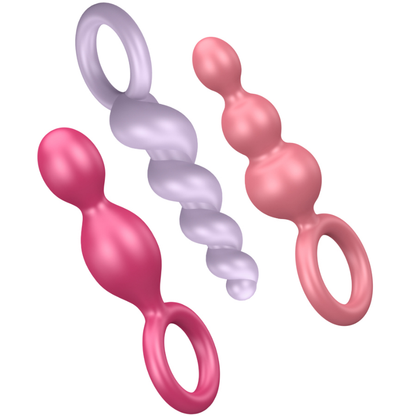 Satisfyer Booty Call Set of 3 Colorful Anal Beads