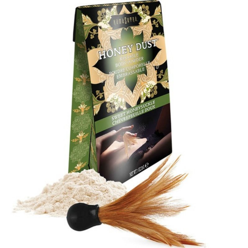 Kama Sutra Honey Dust Body Powder Sweet Honeysuckle