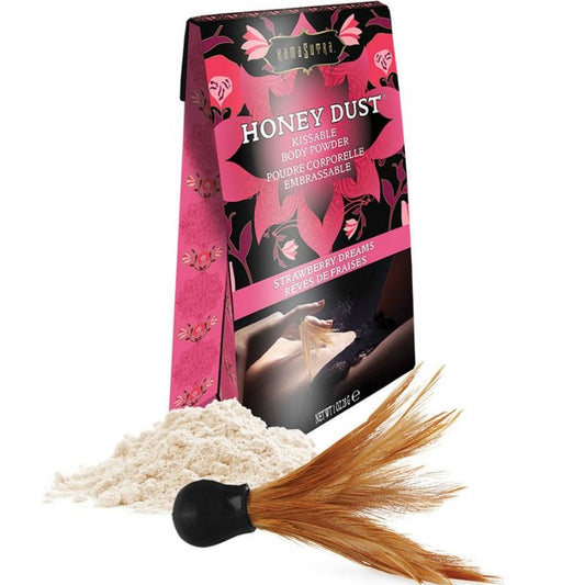 Kama Sutra Honey Dust Body Powder Strawberry Dreams