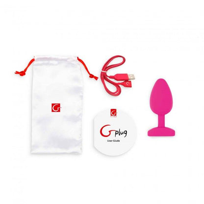 Gvibe Gplug Bioskin Vibrating Butt Plug Pink