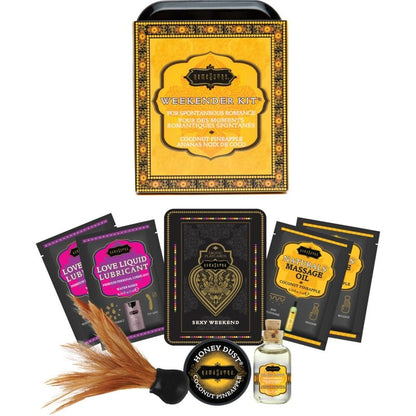 Kama Sutra Weekender Kit Coconut Pineapple