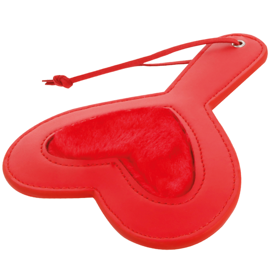 Darkness Sensations Fetish Love Red Heart Paddle