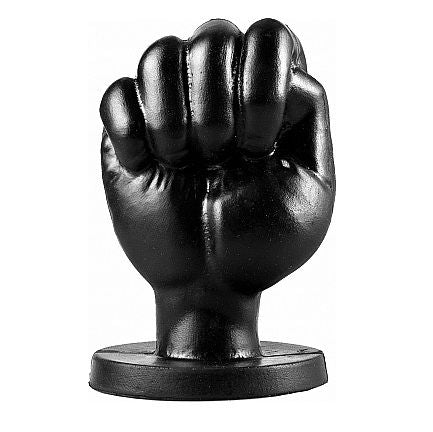 All Black Fist Anal Plug 13cm