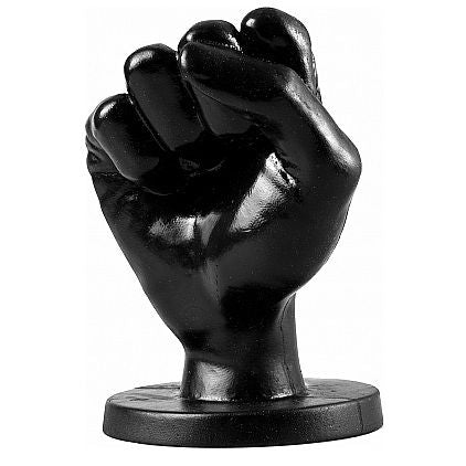 All Black Fist Anal Plug 14cm