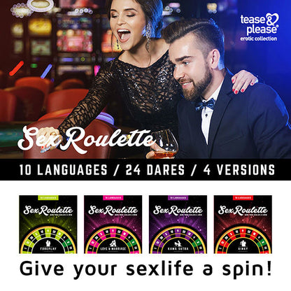 Tease & Please Sex Roulette Kama Sutra