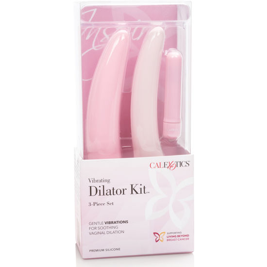 CalExotics Inspire Silicone Vibrating Dilator Kit