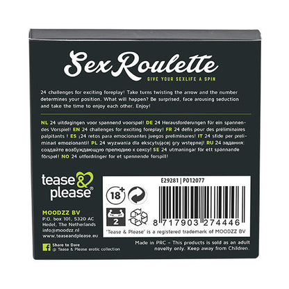 Tease & Please Sex Roulette Foreplay