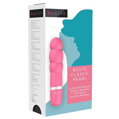 B Swish Bcute Classic Pearl Beaded Silicone Vibrator