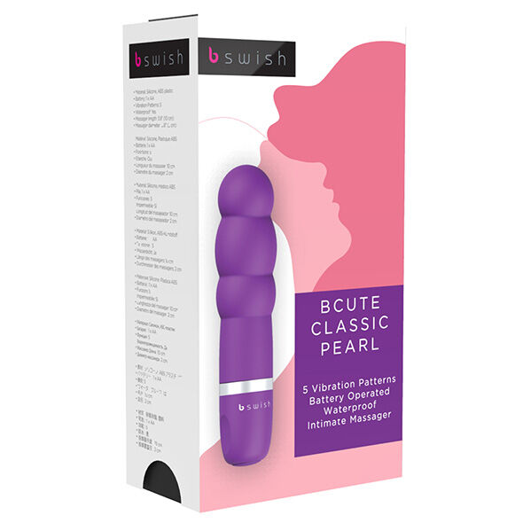 B Swish Bcute Classic Pearl Beaded Silicone Vibrator