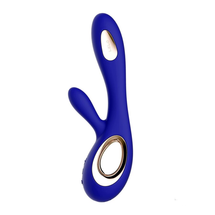 LELO Soraya Wave Rabbit Vibrator Midnight Blue