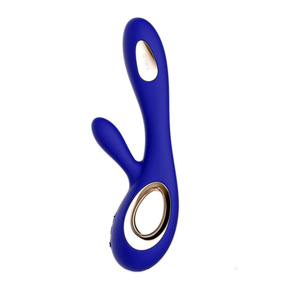 LELO Soraya Wave Rabbit Vibrator Midnight Blue